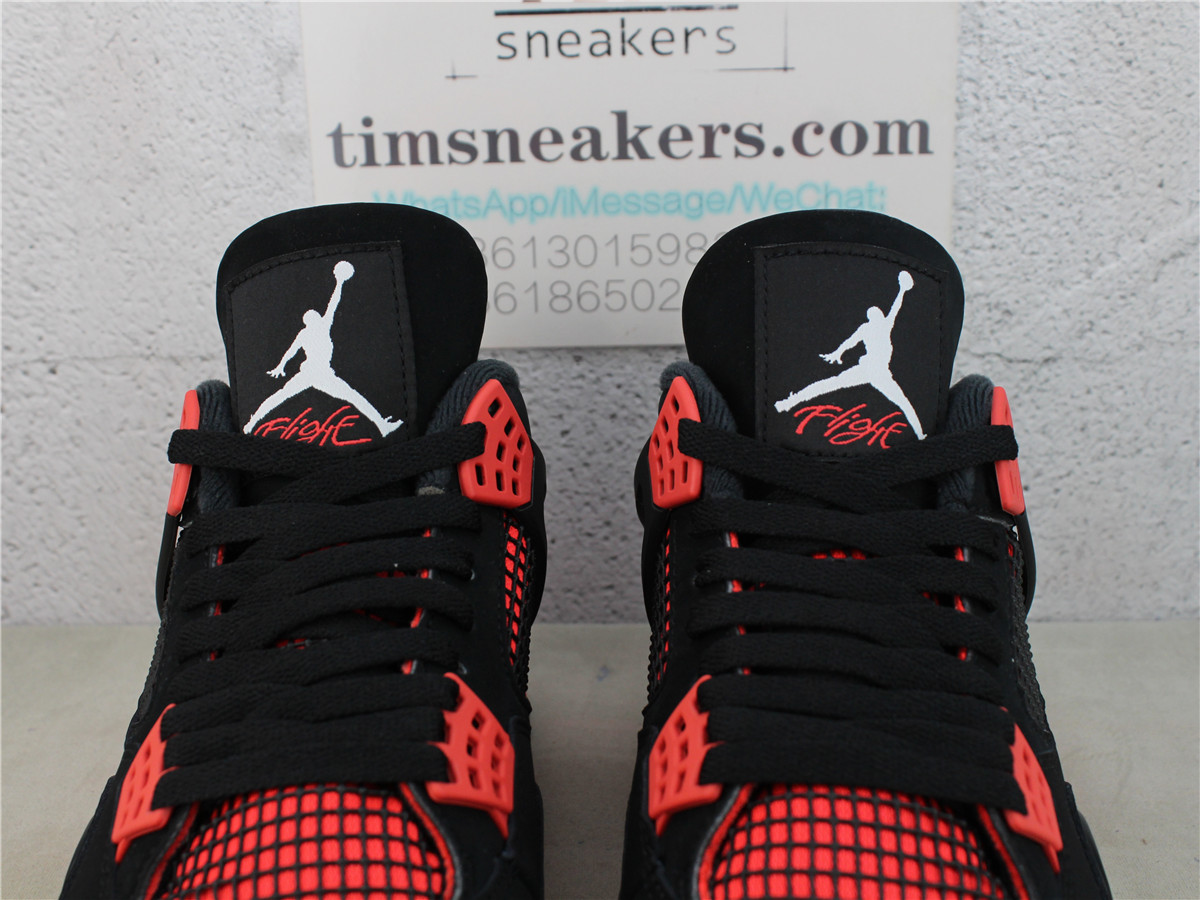 LJR Batch Air Jordan 4 Retro Red Thunder CT8527 016